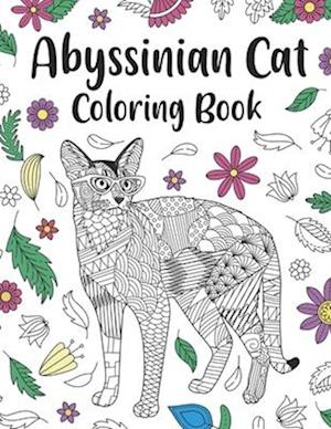 Abyssinian Cat Coloring Book