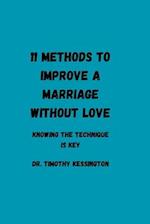 11 METHODS TO IMPROVE A MARRIAGE WITHOUT LOVE.: Knowing the techniques is key 