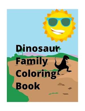 Dinosaur Family Coloring Book