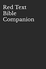 Red Text Bible Companion 