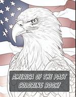 America of the Past Coloring Book 