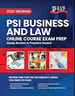 2023 Georgia PSI Business and Law Exam Prep: 2023 Study Review & Practice Exams 