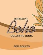 Minimalist Boho Coloring Book for Adults