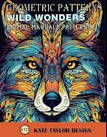 Wild Wonders: Animal Mandala Patterns: Find Serenity in the Enchanting World of Wildlife 