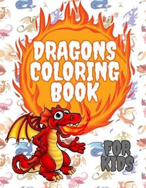 Dragons Coloring Book for Kids