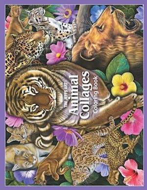 Animal Collages Coloring Book