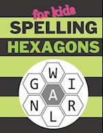 Spelling Hexagons For Kids: 100 Letter Puzzles as seen in the NYT 