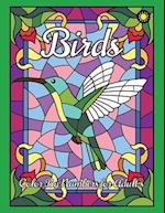 Birds Color By Numbers for Adults