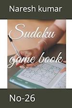 Sudoku game book : No-26 