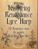 16 String Renaissance Lyre Harp 