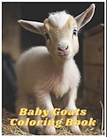 Baby Goat Coloring Book for Kids 