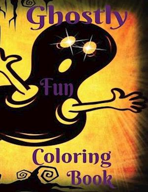 Ghostly Fun: A 24-page Halloween Coloring Book for ages 5 and up