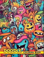 Doodle Coloring Book: Coloring Book Relaxing Way to Express Your Creativity 