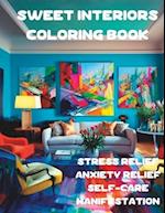 SWEET INTERIORS COLORING BOOK FOR DREAM HOUSE MANIFESTATIONS 