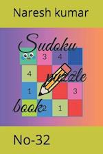 Sudoku puzzle book : No-32 