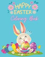 Happy Easter Coloring Book: Fun for all ages 