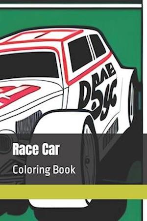 Race Car: Coloring Book