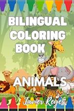 Bilingual Coloring Book - Animales 