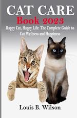 CAT CARE BOOK 2023: Happy Cat, Happy Life: The Complete Guide to Cat Wellness and Happiness 