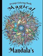 Magical Mandala's Coloring Book