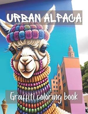 Urban Alpaca: A Bold Graffiti Coloring Book with Unique Illustrations to Inspire Creativity