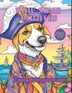 Paw-some Pirates: A Doggy Pirate Coloring Book 