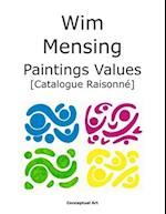 Wim Mensing Paintings Values Catalogue Raisonn 