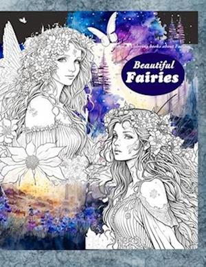 Magical Magical Coloring books about Faries.