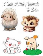 Cute Little Animals To Color 