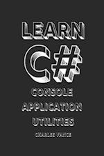 Learn C#: Console Application Utilities 
