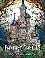 Fantasy Castles Coloring Book for Adults