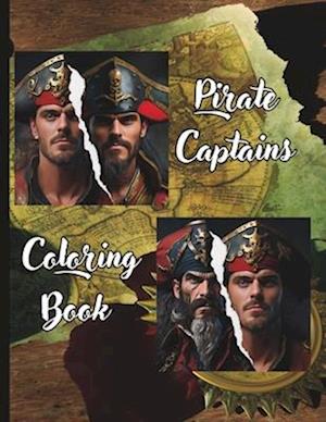 Pirate Captain Coloring Book: High Seas Adventure: Set Sail on a Coloring Journey