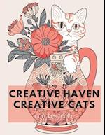 Creative Haven Creative Cats Coloring Book 