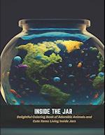 Inside the Jar: Delightful Coloring Book of Adorable Animals and Cute Items Living Inside Jars 