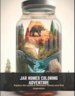 Jar Homes Coloring Adventure: Explore the world of miniature homes and find inspiration 