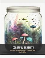 Colorful Serenity: Life in a Jar Designs for a Peaceful and Calm Mind 