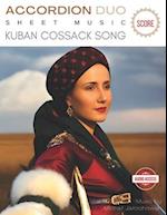 Accordion Duo Sheet Music ( Score ): Kuban Cossack Song + Audio Access / Music by Michal Jalochowski 