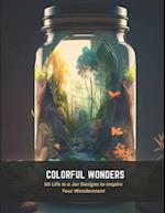 Colorful Wonders: 50 Life in a Jar Designs to Inspire Your Wonderment 