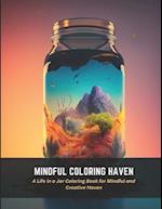 Mindful Coloring Haven: A Life in a Jar Coloring Book for Mindful and Creative Haven 