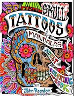 30 Custom Skull Tattoos and Mandalas