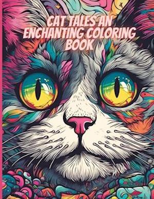 Cat Tales, An Enchanting Coloring Book