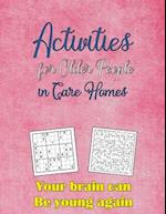 Activities for Older People in Care Homes