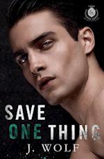 Save One Thing: An Academy Romance 