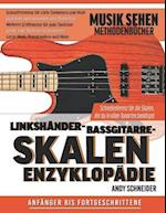 Linkshänder-Bassgitarre-Skalen Enzyklopädie