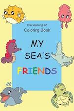 My sea's friends: Coloring Book 