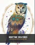 Nighttime Creatures: 50 Nocturnal Owls to Unwind with 