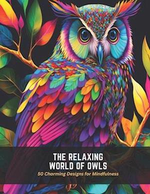 The Relaxing World of Owls: 50 Charming Designs for Mindfulness