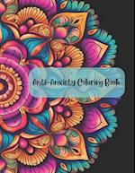 Calming Anti-Anxiety Coloring Book With Mandala 