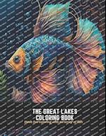 The Great Lakes Coloring Book: Have fun coloring with an array of fish 