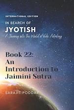 An Introduction to Jaimini Sutra: A Journey into the World of Vedic Astrology 